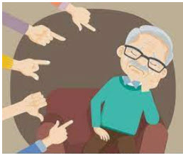 This image depicts how a senior citizen who has exposed the alleged corrupt election and other practices.